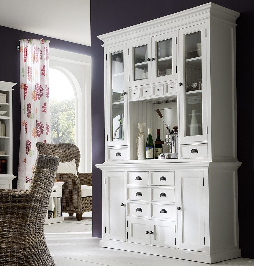 Aufsatzbuffet Halifax Landhaus weiss von Novasolo