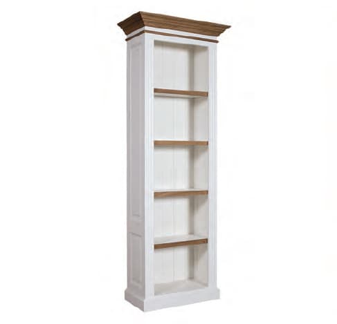 Bücherschrank Landhausstil York Shabby chic Oak