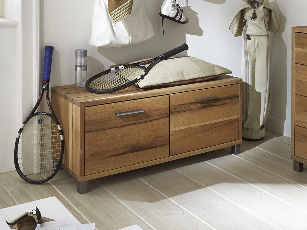 Bank Eiche massiv ROCKiT Garderobe