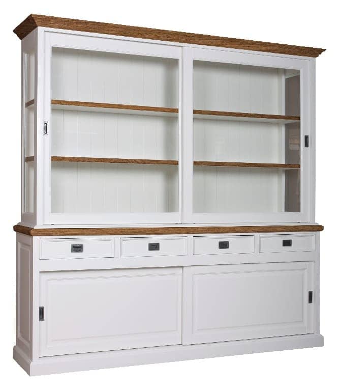 Buffetschrank Eyeglass Oak 2x2 Schiebetüren 4 Schubladen