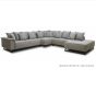 Ecksofa Brandon Landhaus modern mit Hocker viele Varianten