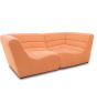 Gartensofa 2 Sitzer wetterfest Solido Outdoor Sofa terra orange