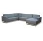 Outdoor Loungesofa Cannes mit Chaiselongue wetterfest