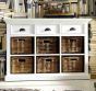 Landhaus Sideboard weiss Halifax Vintage Landhausstil B128