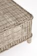 Gartentisch Polyrattan beige 105x60cm wetterfest Aditya