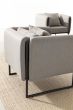 Outdoor Sessel Lounge wetterfest Aluminium grahite Pixel