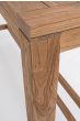 Bartisch Outdoor Stehtisch Garten wetterfest 180 cm Teak massiv Maricruz FSC