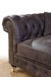 Ledersofa Chesterfield 4-Sitzer