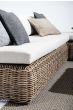 Gartenlounge Polyrattan braun Coraline