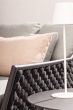 Gartenliege Daybed Outdoor grau Aluminium Everly wetterfest