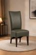 Lederstuhl King gepolstert Ash Gestell Eiche Carbon