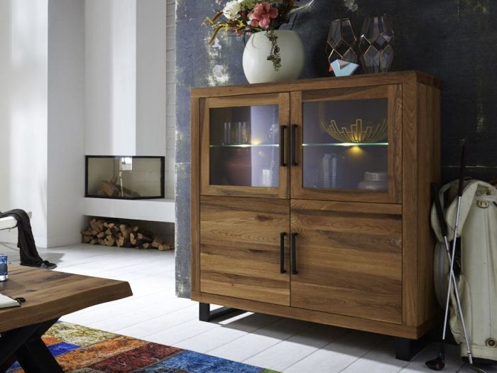 Highboard Nature Balkeneiche