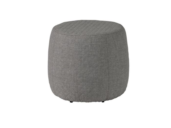 Garten Sitzhocker Domino Nanotex Ash grey