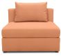 Outdoor Sofa wetterfest Sesselmodul Room Terra orange