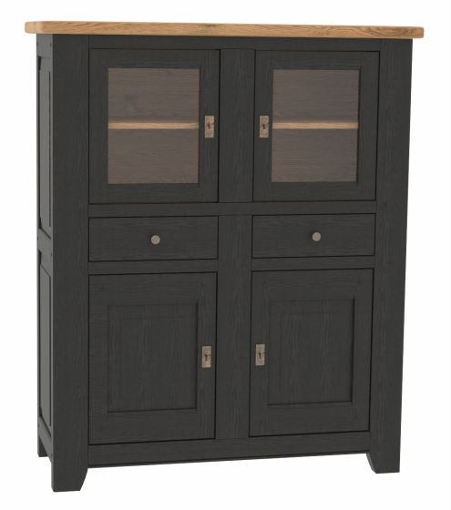 Ariege VErtiko Eiche massiv in balck oder ivory