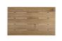 Gartentisch ausziehbar anthrazit Alu Teak Cameron 250-380x110 cm