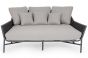 Gartenliege Daybed Outdoor grau Aluminium Everly wetterfest