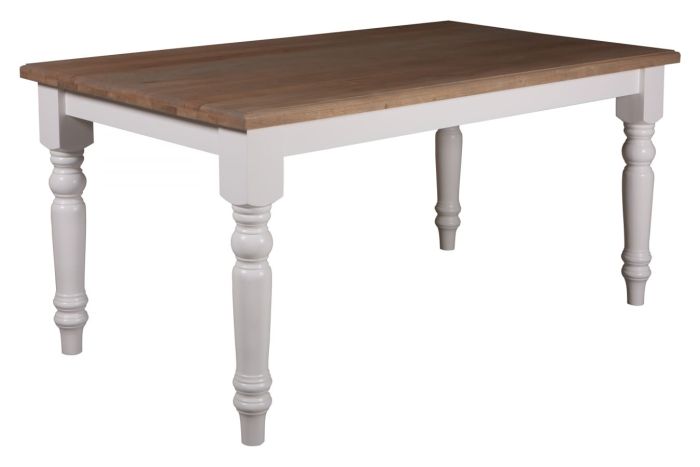 Esstisch 180x90 cm Landhausstil Chic Oak Jesse Platte Eiche