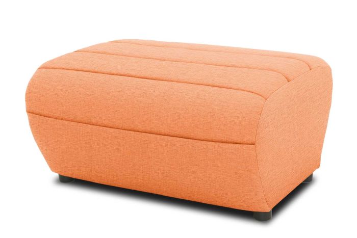 Gartenhocker wetterfest Hocker Outdoor Solido 73x63cm terra orange