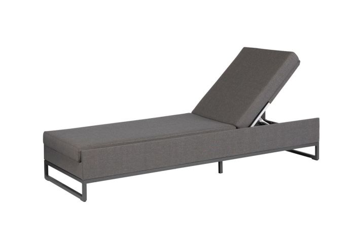 Sonnenliege Rhodos Stone grey Nanotex von Exotan