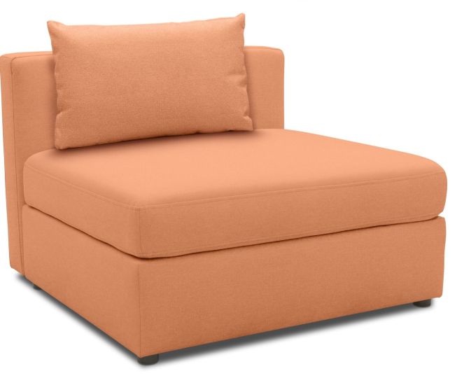 Outdoor Sofa wetterfest Sesselmodul Room Terra orange