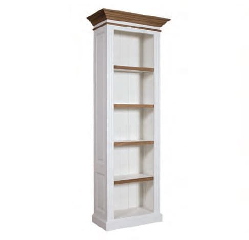 Bücherschrank Landhausstil York Shabby chic Oak MD164