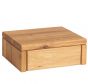 Wildeiche Bett 200x200 cm schwebende Optik Easy Sleep