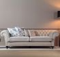 Landhausstil Sofa Jacksonville mit Knopfheftung Chesterfield 3-Sitzer