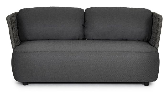 Lounge Sofa Outdoor 2Sitzer Alu anthrazit Palmer PickUpMöbel
