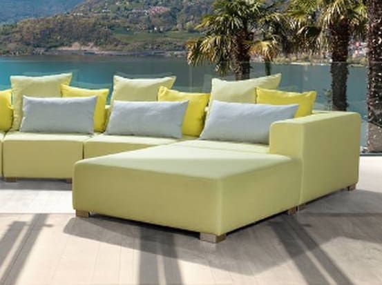 Design Silvertex Loungemodul Sierra 1,5 AL wetterfest Pick-Up-Möbel