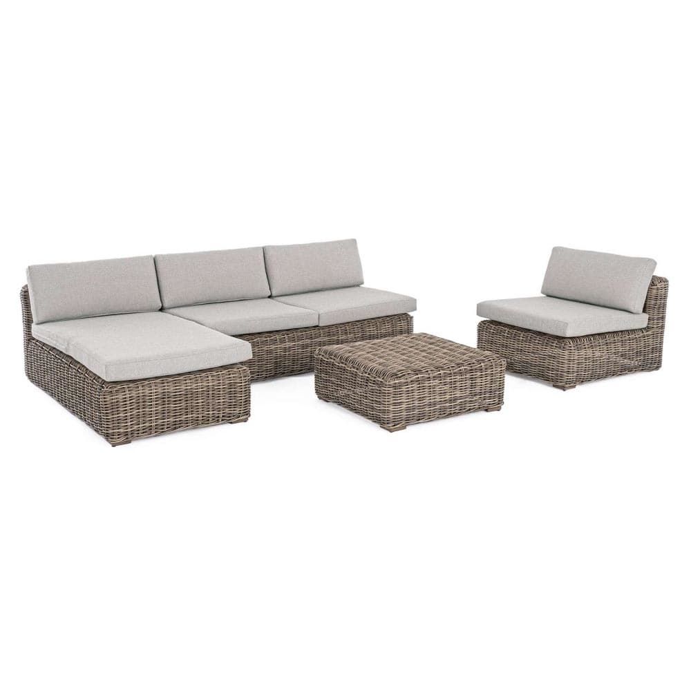 Gartenlounge Aluminium Polyrattan Coraline Bizzotto PickUpMöbel
