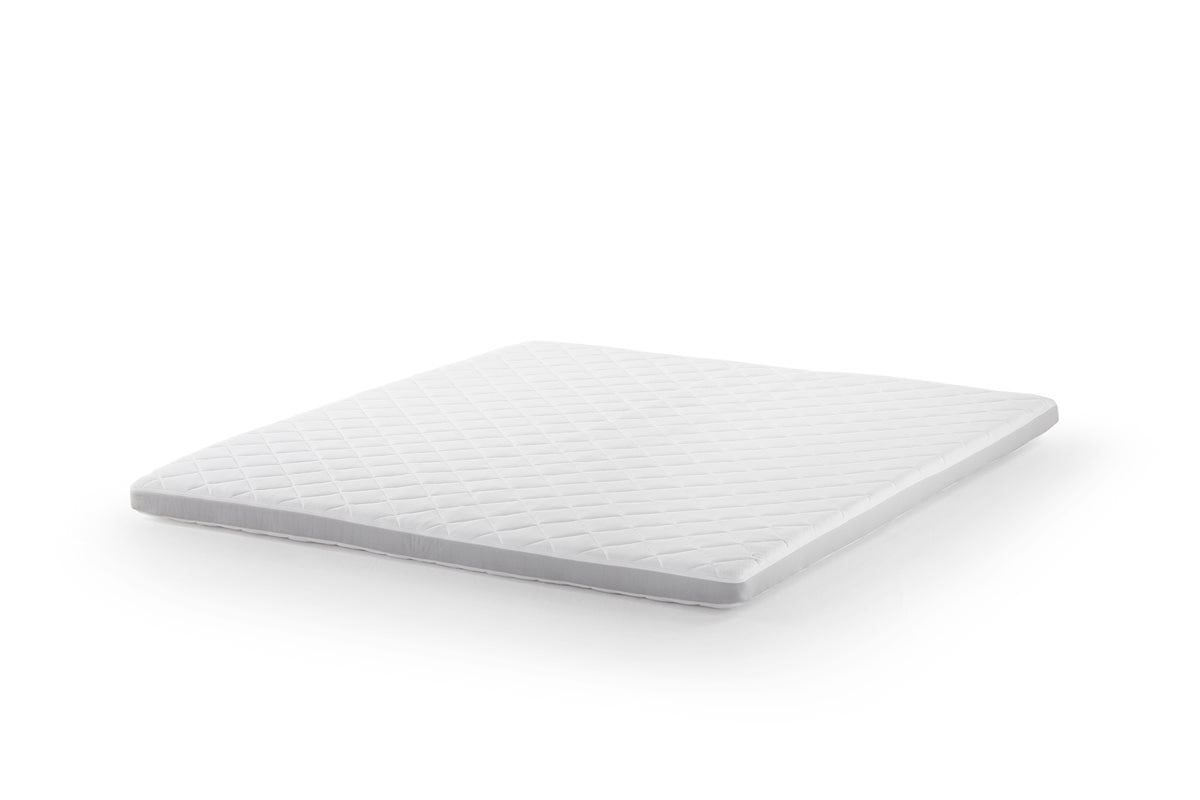 Ebitop Kaltschaum Matratzenauflage 200x160x6cm - Waschbarer Bezug