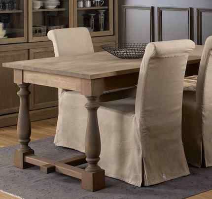 Landhausstil Massivholz Esstisch 180x90 cm Michigan Pick-Up-Möbel