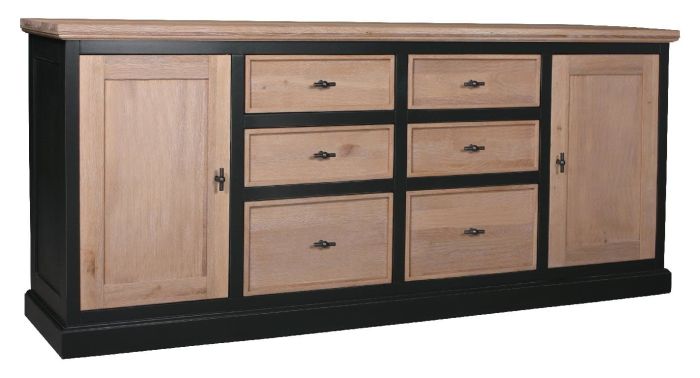 Anrichte Vintage 2 Türen 6 Schubladen XO Interiors