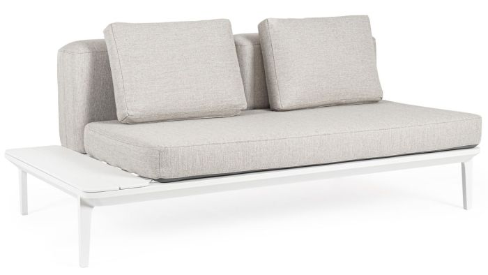 Outdoor Lounge Sofa wetterfest modular weiB Matrix Pick Up Mobel
