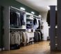 Kleiderschrank-System begehbar Walk-In Kiefer weiss
