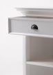 Kommode Landhaus weiss 2 Fächer Nachtschrank Halifax Grand T764L