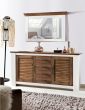 Sideboard Aruba Landhausstil Pinie massiv weiss - terra