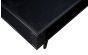 Couchtisch Nordic Mindi Rattan 120x60 cm Metallrahmen