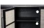 Sideboard Nordic Mindi Rattan 200x45 cm Metallrahmen