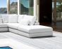 Alberta Gartensofa Outdoor silvertex ice