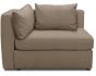 Outdoor Sofa wetterfest Eckelement links Room Taupe braun