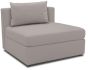 Outdoor Sofa wetterfest Sesselmodul Room Silber grau