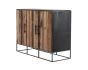 Sideboard Rustika im Industrial Design 120 cm breit