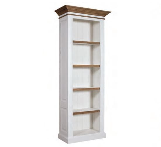 Bücherschrank Landhausstil chic Oak MD165