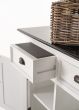 Anrichte Landhausstil 4 Schubladen 2 Türen 4 Körbe Halifax Contrast B189CT