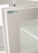 Sideboard weiß 4 Glastüren Halifax Landhaus Details Türen Verschlüsse
