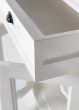 Sideboard Landhaus weiss mit vier Glastüren Halifax Schubladen Details
