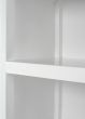 Weißes Bücherregal Landhausstil 5 Fächer Halifax B: 150 cm CA635