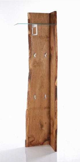 Winkelgarderobe Eiche Woodline sägerauh günstig online kaufen